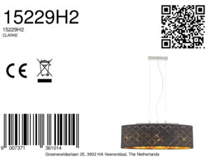 lámparacolgantemodernanegraconpantallaovaladaclarke-8a