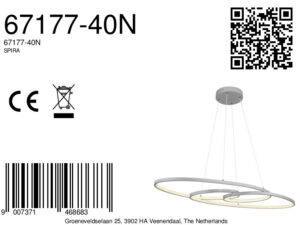 lámparacolganteovaladaplateadaconeleganciaspira-8a