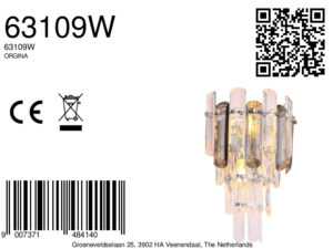 lámparadeparedrefinadaconcristalycromoorgina-8a