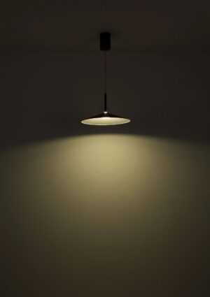 lámparadependienteredondanegramateconacrílicoblancoopalinolampone-1