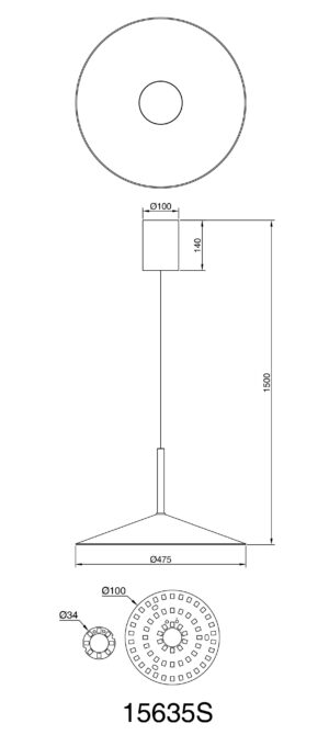 lámparadependienteredondanegramateconacrílicoblancoopalinolampone-1