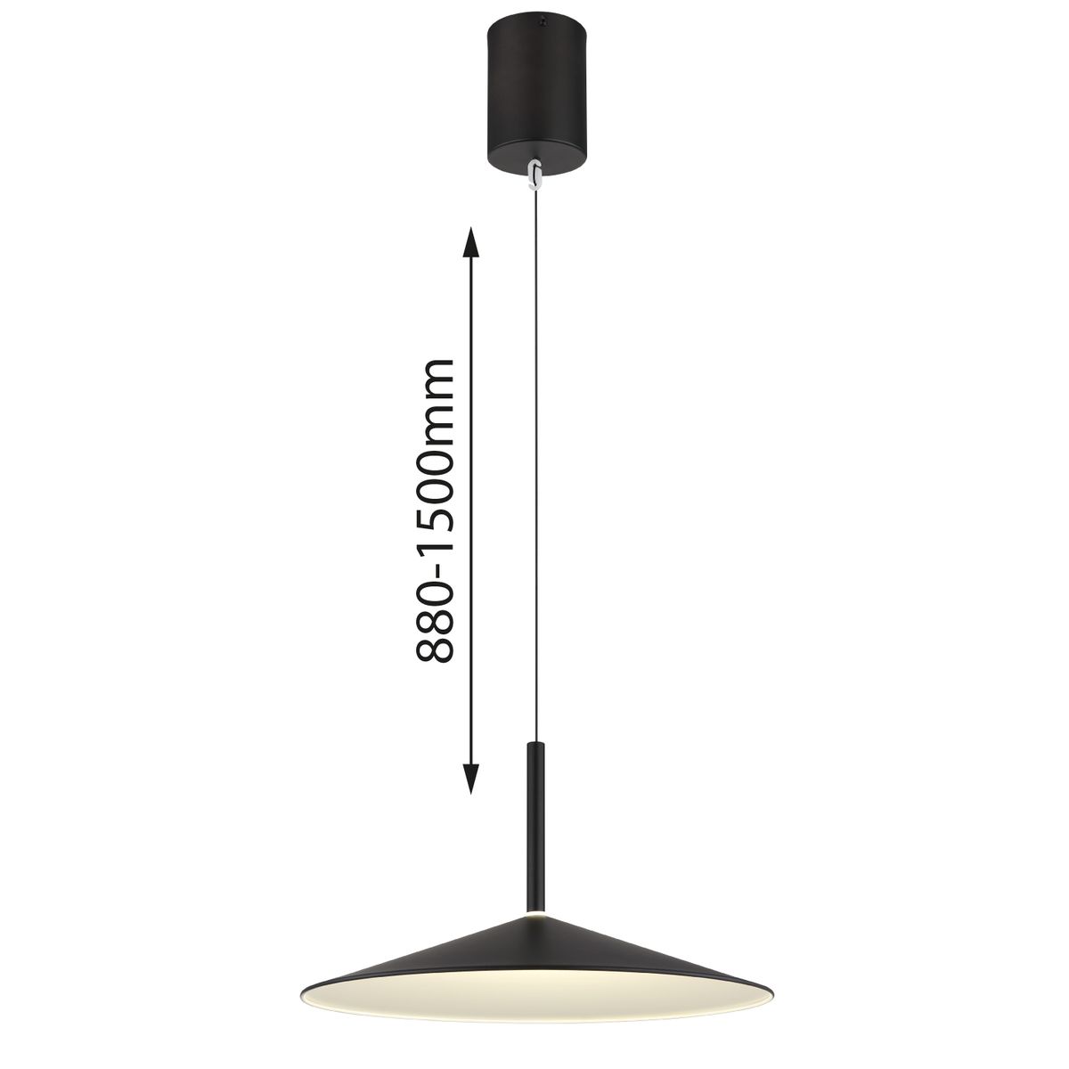 lámparadependienteredondanegramateconacrílicoblancoopalinolampone-1