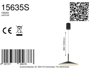 lámparadependienteredondanegramateconacrílicoblancoopalinolampone-8a