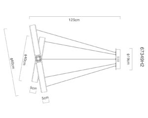 lámparadetechomodernaconcristalesymarcoencolorbronce.hendricks-1