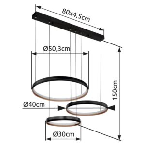 lámparadetechomodernaconpanelesledregulableshalli-1