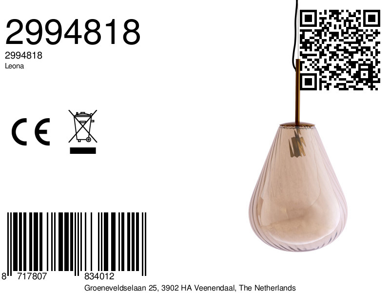 light&living-lámparacolgante-leona-bronce-vidrio-ø33cm-e27-2994818-8a