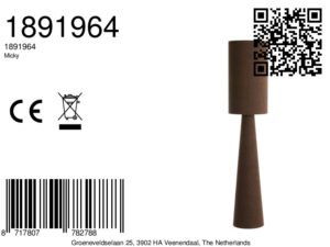 light&living-lámparadepie-micky-marrón-textil-ø38cm-e27-1891964-8a