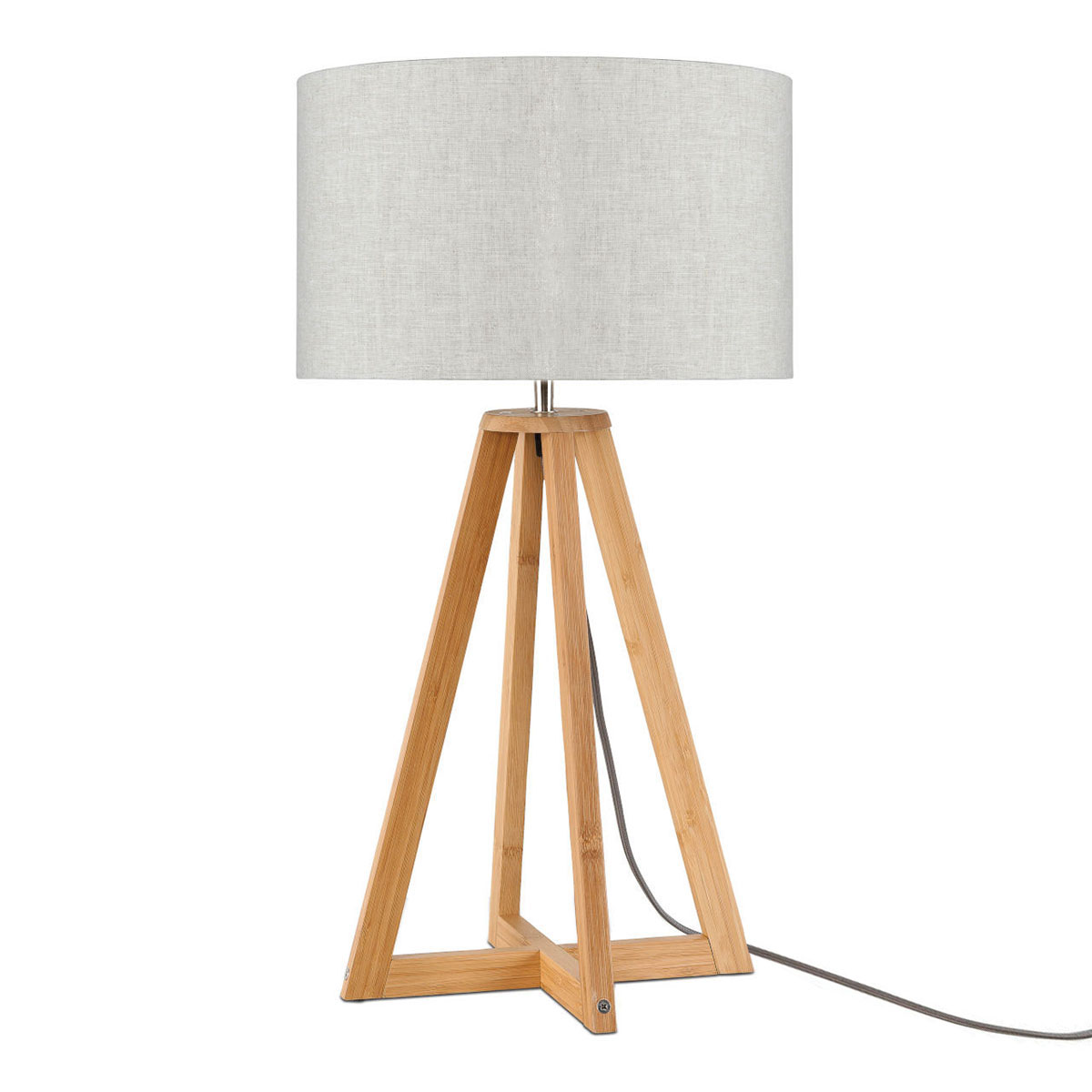 good&mojo-lámparademesa-everest-gris-bambúlino-ø32cm-e27-everest/t/3220/ll-1