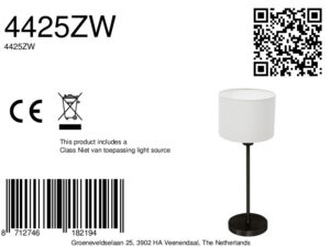 mexlite-lámparademesa-noor-blanconegro-metaltextil-lámparadenoche-e27-4425zw-8a