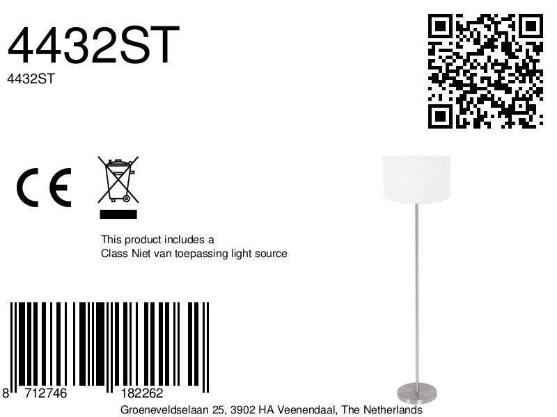 mexlite-lámparadepie-noor-aceroblanco-metaltextil-lámparadeambiente-e27-4432st-8a