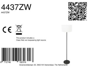 mexlite-lámparadepie-noor-blanconegro-metaltextil-lámparadeambiente-e27-4437zw-8a