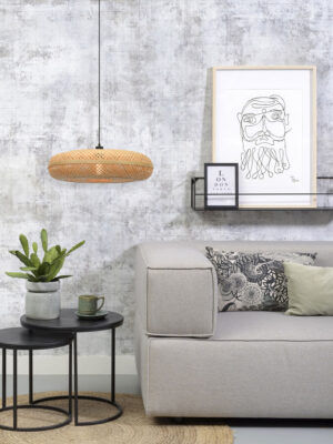 good&mojo-lámparacolgante-palawan-natural/negro-bambú-ø60cm-e27-palawan/h/6015/n-05