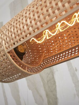 good&mojo-lámparacolgante-bhutan-natural/negro-bambúmetal-ø15cm-e27-bhutan/h85/n-07