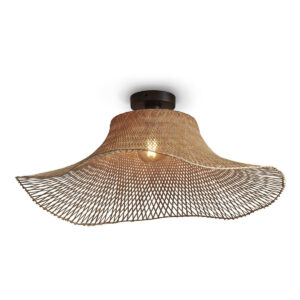 good&mojo-plafón-ibiza-natural-bambúmetal-ø65cm-e27-ibiza/c65/n-1