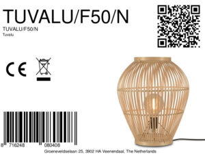 good&mojo-lámparadepie-tuvalu-natural/negro-bambú-ø42cm-e27-tuvalu/f50/n-8a