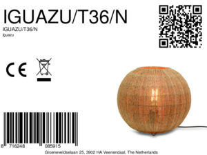 good&mojo-lámparademesa-iguazu-natural/negro-caña-ø32cm-e27-iguazu/t36/n-8a