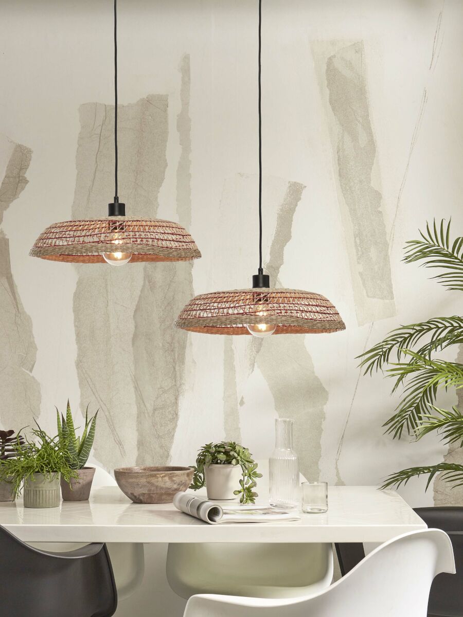 good&mojo-lámparacolgante-pantanal-rojo-metalhierbamarina-ø45cm-e27-pantanal/h45/r-04