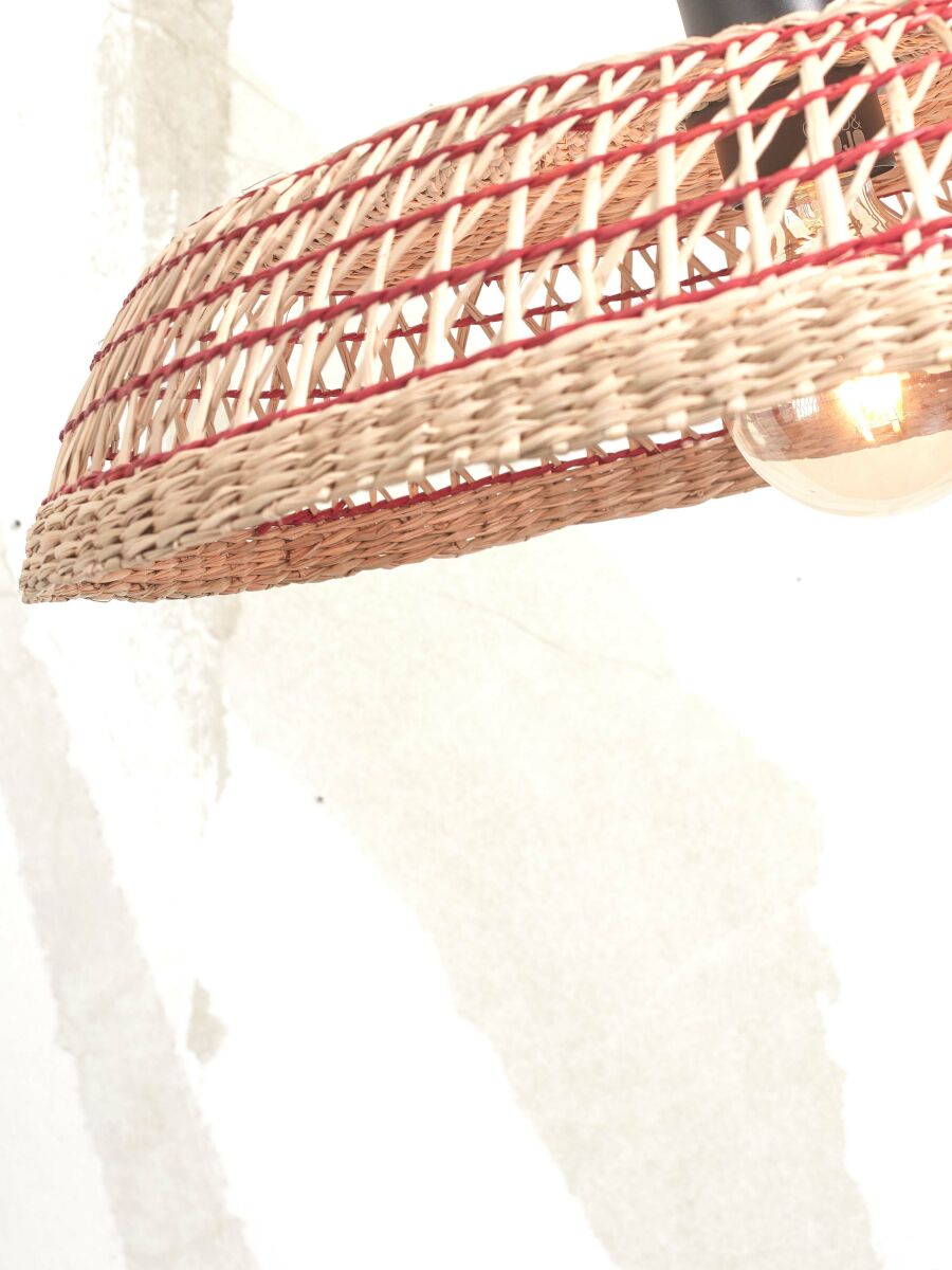 good&mojo-plafón-pantanal-rojo-metalhierbamarina-ø45cm-e27-pantanal/c45/r-04