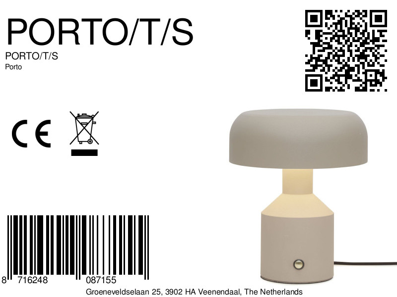 it'saboutromi-lámparademesa-porto-gris-metal-ø25cm-e27-porto/t/s-8a