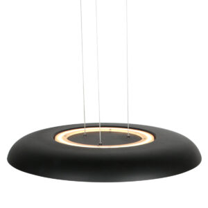 steinhauer-lámparacolgante-goldenveil-negro-metal-ø60cm-led-4332zw-4