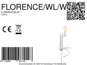 it'saboutromi-apliquedepared-florence-blanco-metal-lámparadecabecera-e27-florence/wl/w-8a