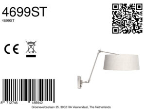 apliquédeparedcoloraceroconpantallacolorcremasteinhauerprestigechic-8a