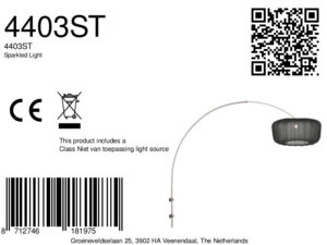 apliquédeparedcoloraceroconpantallanegragrandesteinhauersparkledlight-8a