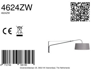 apliquédeparednegroconpantalladelinogrissteinhauerelegantclassy-8a