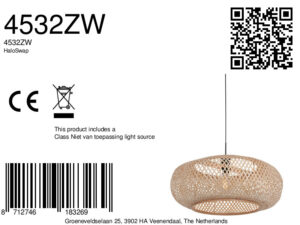 lámparacolganteconampliapantalladebambúmexlitehaloswap-8a