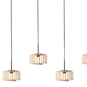 lámparacolganteconcincopantallasdebambúmexlitehaloswap-12