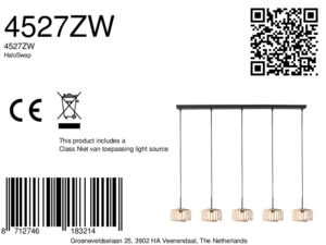 lámparacolganteconcincopantallasdebambúmexlitehaloswap-8a