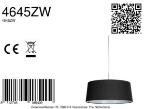 lámparacolganteconpantallacónicadelinoysuspensiónnegramexlitehaloswap-8a