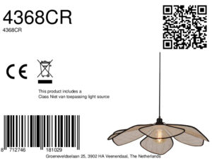 lámparacolganteconpantalladelinoenformadeflorannelightlumaflora-8a