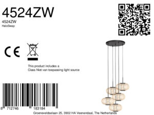 lámparacolgantenegraconcincopantallasmedianasdebambúmexlitehaloswap-8a