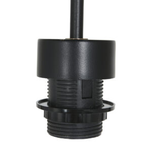 lámparacolgantenegraconpantalladecuerdafinamentetejidasteinhauersparkledlight-4