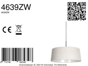 lámparacolgantenegraconpantalladelinolujososteinhauersparkledlight-8a