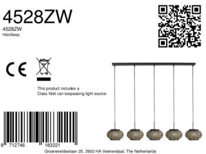lámparacolganterectangularconcincopantallasdebambúmexlitehaloswap-8a