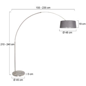 lámparadearcocoloraceroconpantallacrematranquilasteinhauersparkledlight-7