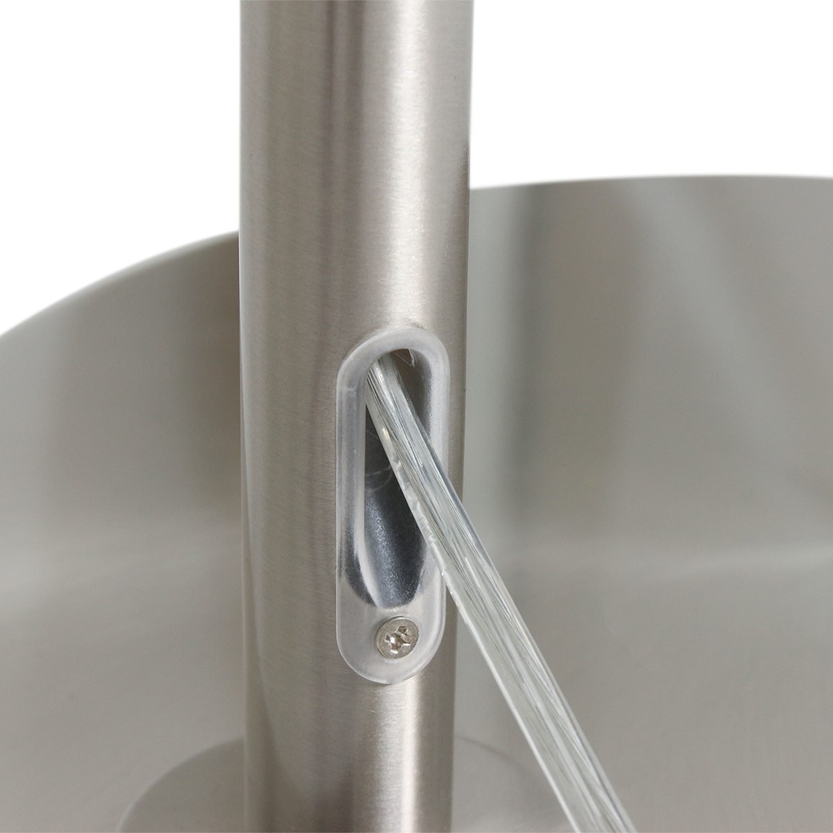 lámparadearcocoloraceroconpantallagrissuavesteinhauerprestigechic-11