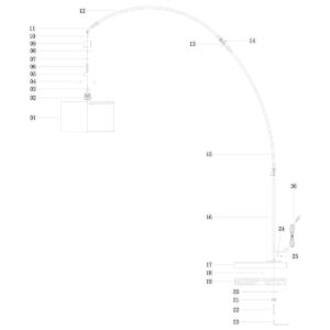 lámparadearcocoloraceroconpantallanegraintensamexlitesolva-9