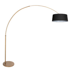 lámparadearcocolorbroncecálidoconpantalladelinocremasteinhauersparkledlight-1