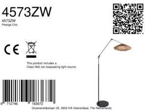 lámparadearconegraconpantallacompactadecuerdasteinhauerprestigechic-8a