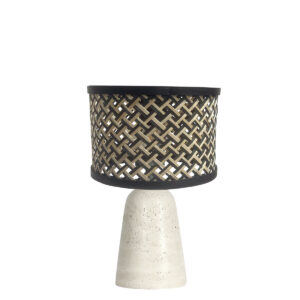 lámparademesaconpantalladebambúybasedetravertinoannelighttravino-1