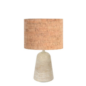 lámparademesaconpantalladecorchoybasedetravertinoannelighttravino-1