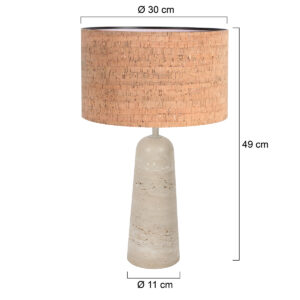 lámparademesaconpantalladecorchoypieelegantedetravertinoannelighttravino-7