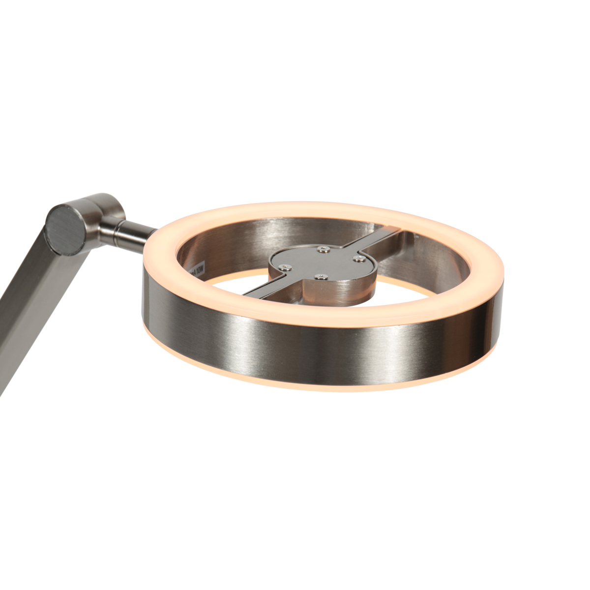 lámparademesadeacerocondobleledintegradosteinhauerringlux-4