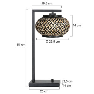 lámparademesanegraconpantalladebambúnaturalsteinhauerstang-7