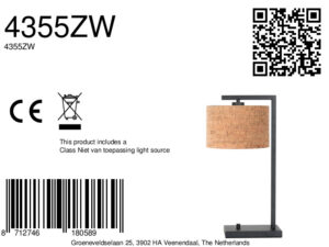 lámparademesanegraconpantalladecorchonaturalsteinhauerstang-8a