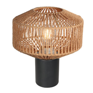 lámparademesanegraconpantalladecuerdasteinhauerbloeba-1