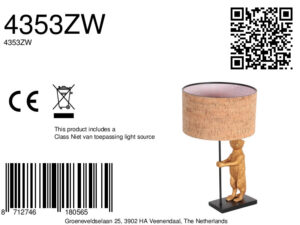 lámparademesanegrodoradoconfiguradecorativaypantalladecorchoannelightanimaux-8a